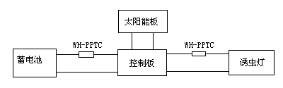 ptc太陽能殺蟲燈電路圖